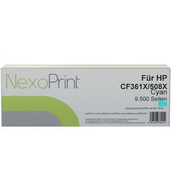 NexoPrint Tonerkartusche cyan f&#252;r HP CF361X / 508X 