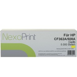 NexoPrint Tonerkartusche gelb f&#252;r HP CF362A / 508A 