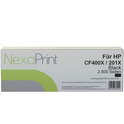 NexoPrint Tonerkartusche schwarz f&#252;r HP CF400X / 201X 