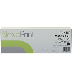 NexoPrint XL Tonerkartusche schwarz f&#252;r HP Q5942A (42A) 