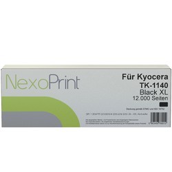 NexoPrint XL Tonerkartusche f&#252;r Kyocera TK-1140 