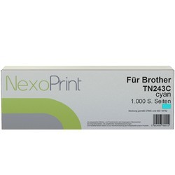 NexoPrint NexoPrint Toner Cyan f&#252;r Brother TN243C 