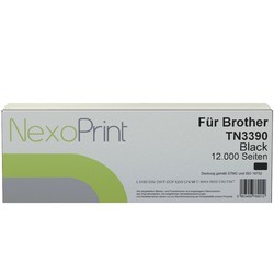 NexoPrint Tonerkartusche schwarz f&#252;r Brother TN3390 