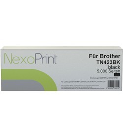 NexoPrint Toner Schwarz f&#252;r Brother TN423BK 