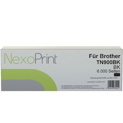 NexoPrint Toner Schwarz f&#252;r Brother TN900BK 