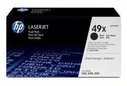 HP 49X Doppelpack Tonerkartusche schwarz <span class="itemid">Q5949XD</span>